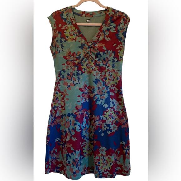 REI women’s size S floral print midi activewear dress - Picture 1 of 5